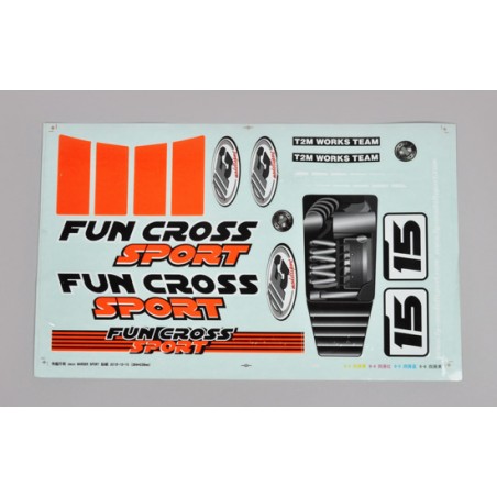FG Aufklebersatz FUN CROSS Set