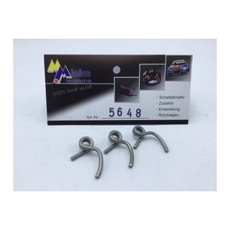 Mielke Spezial Federn 2,5mm für Converse Kupplung ( Blau )