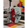Einstellplatten für Mecatech Doppelkolbenbremse Eloxiert