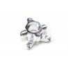 Mecatech Achsschenkel 3mm Deachsiert links