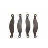 Mecatech Bremsbelag neu 2.4mm
