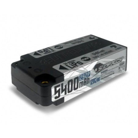 Sunpadow Shorty Top Series platin 2S 7,4V 5400mAh 120C